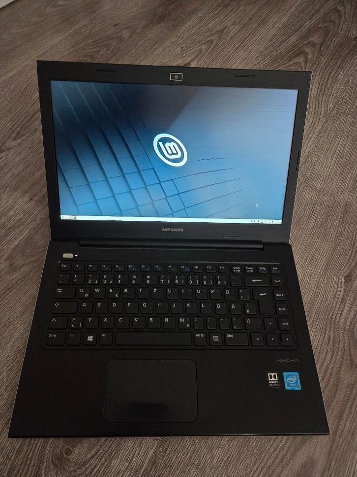 Medion Akoya laptop 15,6” | Linux Mint | SSD | Gebruikt, Computers en Software, Windows Laptops, Gebruikt, 15 inch, SSD, 2 tot 3 Ghz