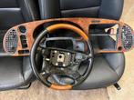 Saab 9-3 bj 2001. Stuurwiel met houtaccenten en Facia/Dash, Auto-onderdelen, Dashboard en Schakelaars, Ophalen of Verzenden, Gebruikt