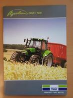 Folder Deutz Fahr Agrotron 108 - 165, Ophalen of Verzenden, Gelezen, Tractor en Landbouw