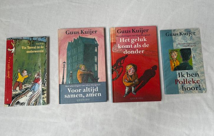 Guus Kuijer – Polleke boeken + Tin Toeval (4 stuks), Boeken, Kinderboeken | Jeugd | 10 tot 12 jaar, Gelezen, Fictie, Ophalen of Verzenden