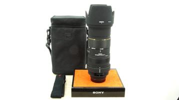 Sigma 50-500mm F/4.5-6.3 APO DG Sony A super telelens Netjes beschikbaar voor biedingen