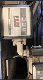 Mobiele dieseltank 995ltr staal met handpomp, Ophalen of Verzenden, Gebruikt