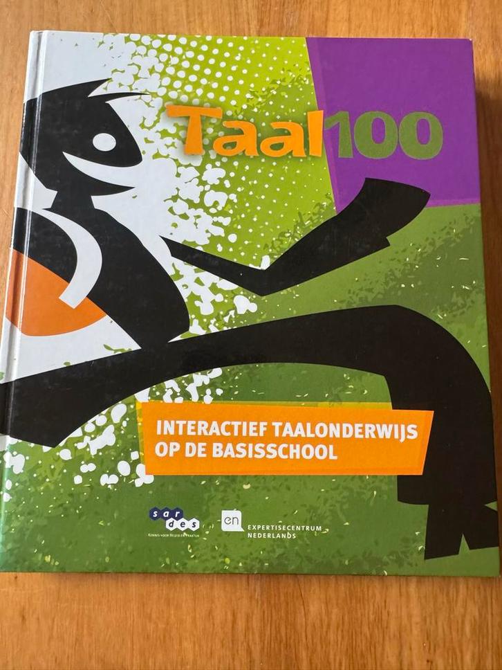 Taal 100 - Interactief Taalonderwijs Basisschool, Boeken, Studieboeken en Cursussen, Zo goed als nieuw, Niet van toepassing, Ophalen of Verzenden