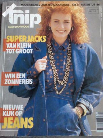 Knipmode zelfmaakmode augustus nr. 8 / 1986 beschikbaar voor biedingen