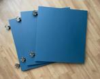 IKEA Lappviken Blauw - 3x Deuren (60cm x 64cm) + Scharnieren, Huis en Inrichting, Ophalen, 50 tot 100 cm, Zo goed als nieuw, Minder dan 25 cm