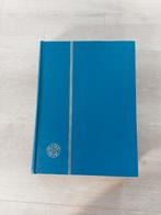 Postzegelalbum, fil-i-safe patent, gebruikt, blauw, Ophalen of Verzenden