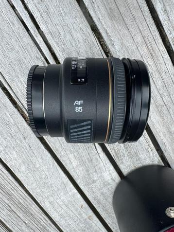 Minolta lens 85mm 1.4 A mount beschikbaar voor biedingen