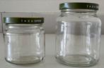 14 stuks lege glazen weckpotten van HAK., Ophalen, Nieuw, Glas, Pot, Bus of Blik