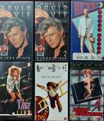DAVID BOWIE: 6 VHS BANDEN. In één koop., Cd's en Dvd's, Gebruikt, Ophalen of Verzenden, Muziek en Concerten, Vanaf 16 jaar
