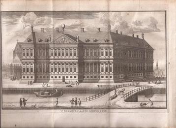Amsterdam. 'T Stadhuis: Aande Achter Zyde ca. 1693