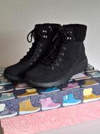 Nieuw: Skechers lederen wandel boots. Maat 39., Skechers, Zwart, Lage of Enkellaarzen, Nieuw