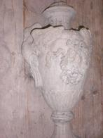 Houtenwanddecoratie Betonnen Vaas, Ophalen, Zo goed als nieuw