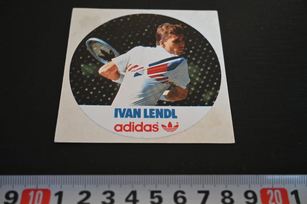 sticker Tennis ADIDAS Ivan Lendl  BW1201, Ophalen, Zo goed als nieuw