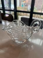 Glazen Zwaan Kunstobject Vaas, Antiek en Kunst, Antiek | Glas en Kristal, Ophalen