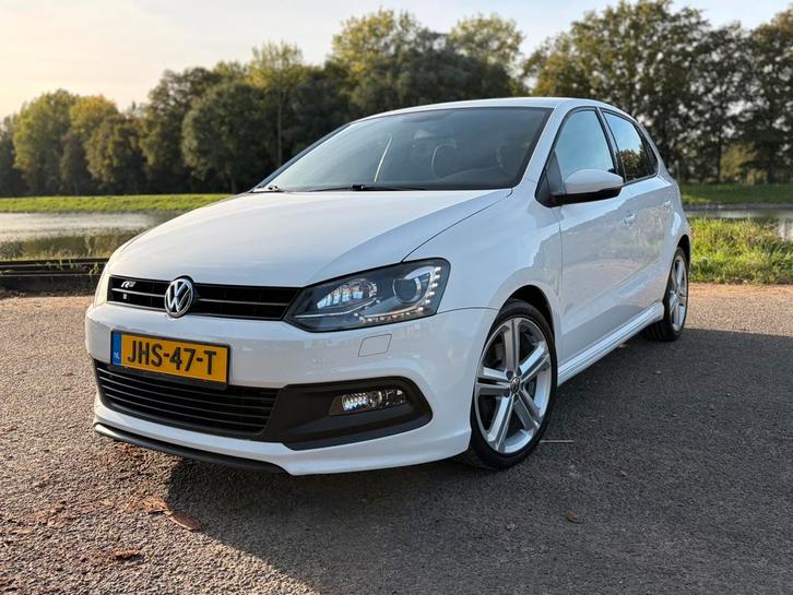 Volkswagen Polo 3x R-Line 2013 Wit., Auto's, Volkswagen, Particulier, Polo, ABS, Airbags, Airconditioning, Alarm, Bluetooth, Bochtverlichting