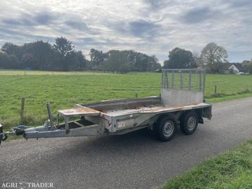 Ifor williams aanhanger dubbelasser machine va transporter h beschikbaar voor biedingen
