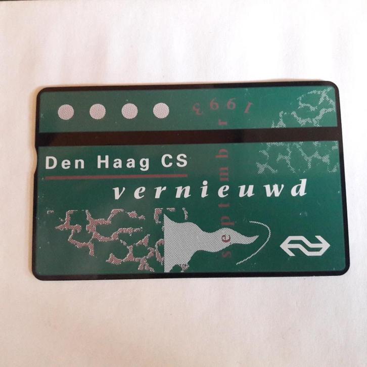 telefoonkaart Den Haag CS vernieuwd bel fris, Verzamelen, Telefoonkaarten, Nederland, Verzenden