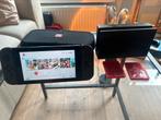 Nintendo switch met acht spellen, dock en hoes, Switch 2019 Upgrade, Verzenden, Met 2 controllers, Gebruikt