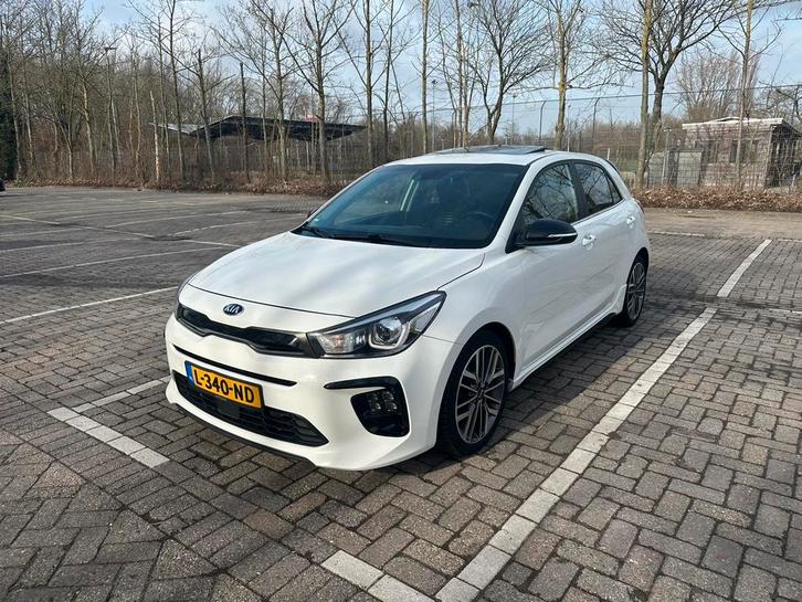 Kia Rio 1.0 TGDI GT Line BOMVOL AUTOMAAT Lane Assist LED ACC, Auto's, Kia, Particulier, Rio, ABS, Achteruitrijcamera, Adaptieve lichten