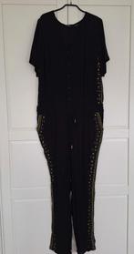 BPC zgan zwarte jumpsuit met striping, maat 46 XXL, Zwart, Maat 46/48 (XL) of groter, Ophalen of Verzenden, Zo goed als nieuw