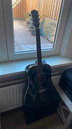 Fazley Zwarte Akoestisch Gitaar, Muziek en Instrumenten, Ophalen of Verzenden, Gebruikt, Klassieke of Spaanse gitaar