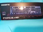 Gigabyte Force K81 Gaming toetsenbord, Bedraad, Ophalen of Verzenden, Zo goed als nieuw, Multimediatoetsen