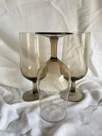 3 vintage Luminarc France bierglazen, Ophalen of Verzenden, Zo goed als nieuw, Bierglas