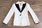 Zeer Mooie Roberto Cavalli Blazer - 74 (Maat 34) € 55,-, Wit, Ophalen of Verzenden, Zo goed als nieuw, Jasje