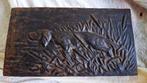 Antiek gietijzer wandplaque Pointer retriever, Ophalen of Verzenden