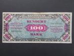 100 Mark 1944 Duitsland AMC p-197b WW2, Verzenden, Duitsland, Los biljet