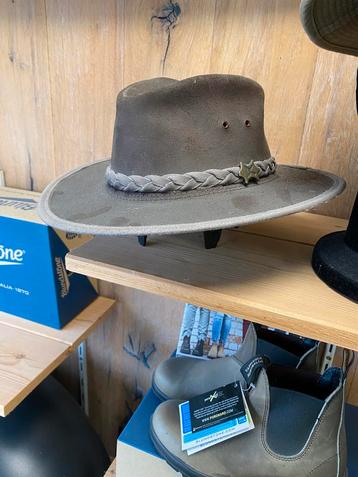 Leren australische hoed, BC hats nieuw beschikbaar voor biedingen