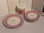 Lief lifestyle roze borden servies, Ophalen of Verzenden, Zo goed als nieuw, Bord(en), Overige stijlen