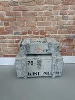 2 kistjes., Huis en Inrichting, Woonaccessoires | Kisten, Ophalen, Minder dan 50 cm, 50 tot 100 cm, Zo goed als nieuw