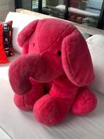 Grote roze knuffel olifant, Kinderen en Baby's, Speelgoed | Knuffels en Pluche, Gebruikt, Ophalen of Verzenden, Olifant