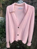 Luxueus 100% Alpaca vest roze, maat 42/44 zacht en warm, Ophalen of Verzenden, Zo goed als nieuw, Maat 42/44 (L), Roze