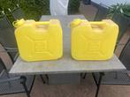 2 x 20 liter jerrycans zeer stevig, Caravans en Kamperen, Ophalen, Gebruikt