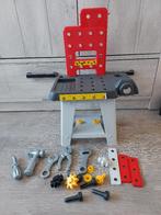 Speelgoed werkbank met gereedschap en onderdelen, Ophalen of Verzenden, Zo goed als nieuw