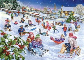 House of Puzzles - Sledging - 1000 stukjes beschikbaar voor biedingen