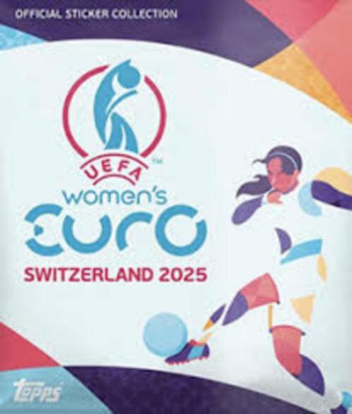 Topps Women Euro 2025 stickers, Verzamelen, Sportartikelen en Voetbal, Nieuw, Poster, Plaatje of Sticker, Buitenlandse clubs, Ophalen of Verzenden