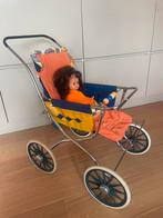 Vintage kinderwagen met pop, Ophalen, Zo goed als nieuw, Babypop