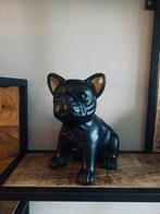 Franse buldog beeld zwart/goud nieuw!, Ophalen of Verzenden, Nieuw, Dier