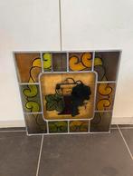 Glas in lood raam 52x51 cm, Ophalen of Verzenden, Nieuw, Minder dan 80 cm, Glas in lood