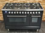Luxe Fornuis Ilve Boretti 120cm antraciet 8 pits 300 oven, Witgoed en Apparatuur, Fornuizen, 60 cm of meer, Ophalen of Verzenden
