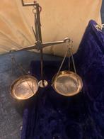 KOPEREN BALANSWEEGSCHAAL in een Fluwelen doos, Antiek en Kunst, Verzenden