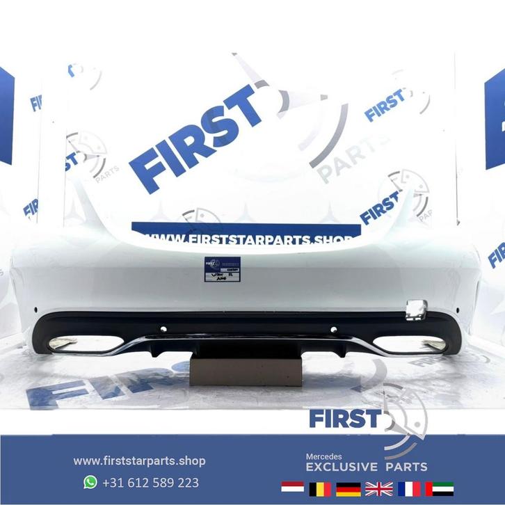 W205 AMG Achterbumper Mercedes C Klasse 2014-2020 origineel, Auto-onderdelen, Carrosserie en Plaatwerk, Bumper, Mercedes-Benz
