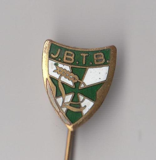 Jonge Boeren en Tuindersbond JBTB emaille speldje, Verzamelen, Speldjes, Pins en Buttons, Gebruikt, Speldje of Pin, Overige onderwerpen