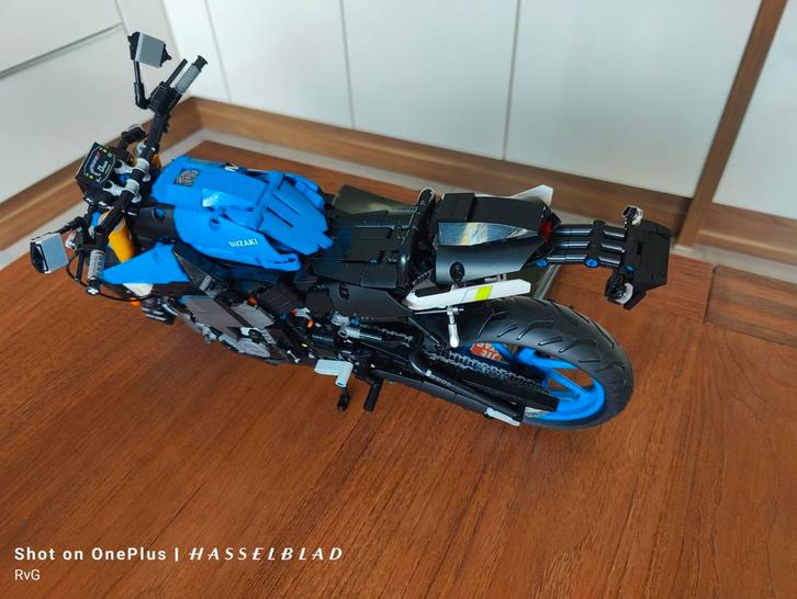 JIE STAR GSX-S1000 Motorfiets Lego Alternatief, Kinderen en Baby's, Speelgoed | Duplo en Lego, Zo goed als nieuw, Lego, Complete set