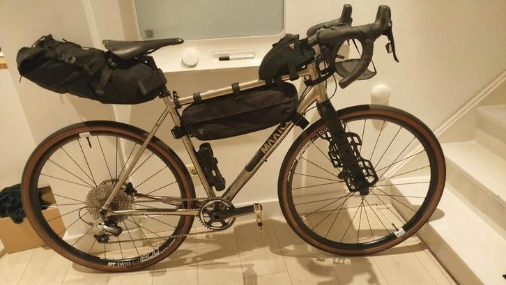 Titanium gravelbike 1x11 sram dt swiss, Fietsen en Brommers, Fietsen | Racefietsen, Gebruikt, Heren, Overige merken, 10 tot 15 versnellingen