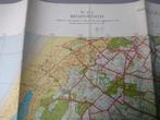 37 C Hellevoetsluis Rookanje Oostdijk Plattegrond 1958, Antiek en Kunst, Kunst | Litho's en Zeefdrukken, Ophalen of Verzenden