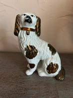 Antiek Staffordshire (haard) hondje, Ophalen of Verzenden